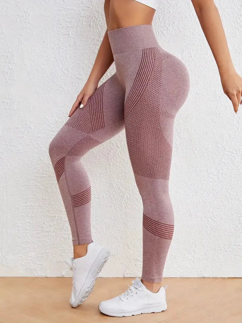 High Waisted Seamless Yoga Pants