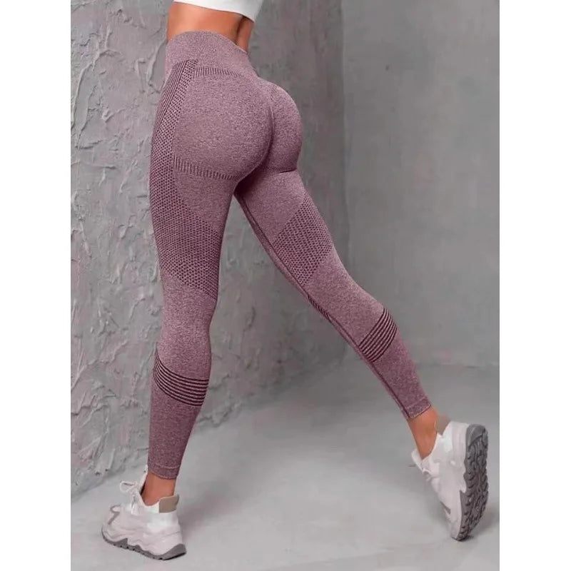High Waisted Seamless Yoga Pants