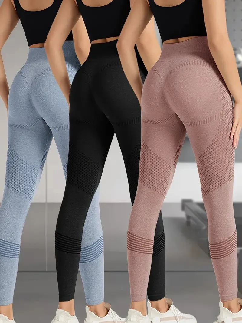 High Waisted Seamless Yoga Pants