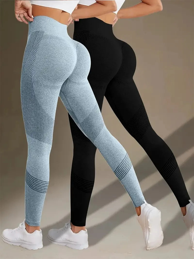 High Waisted Seamless Yoga Pants
