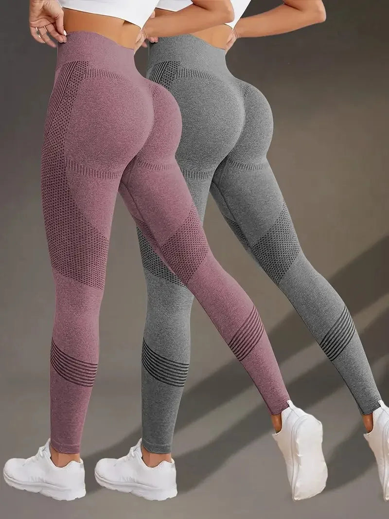 High Waisted Seamless Yoga Pants