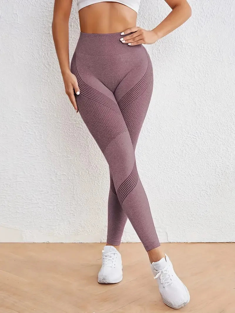 High Waisted Seamless Yoga Pants