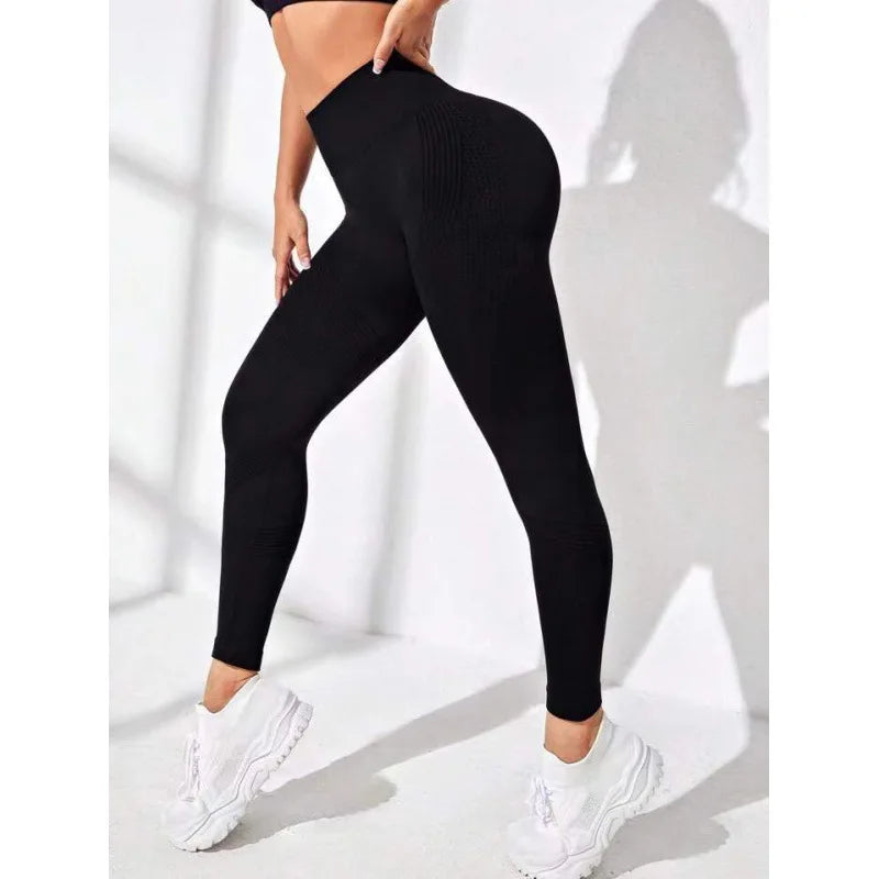 High Waisted Seamless Yoga Pants