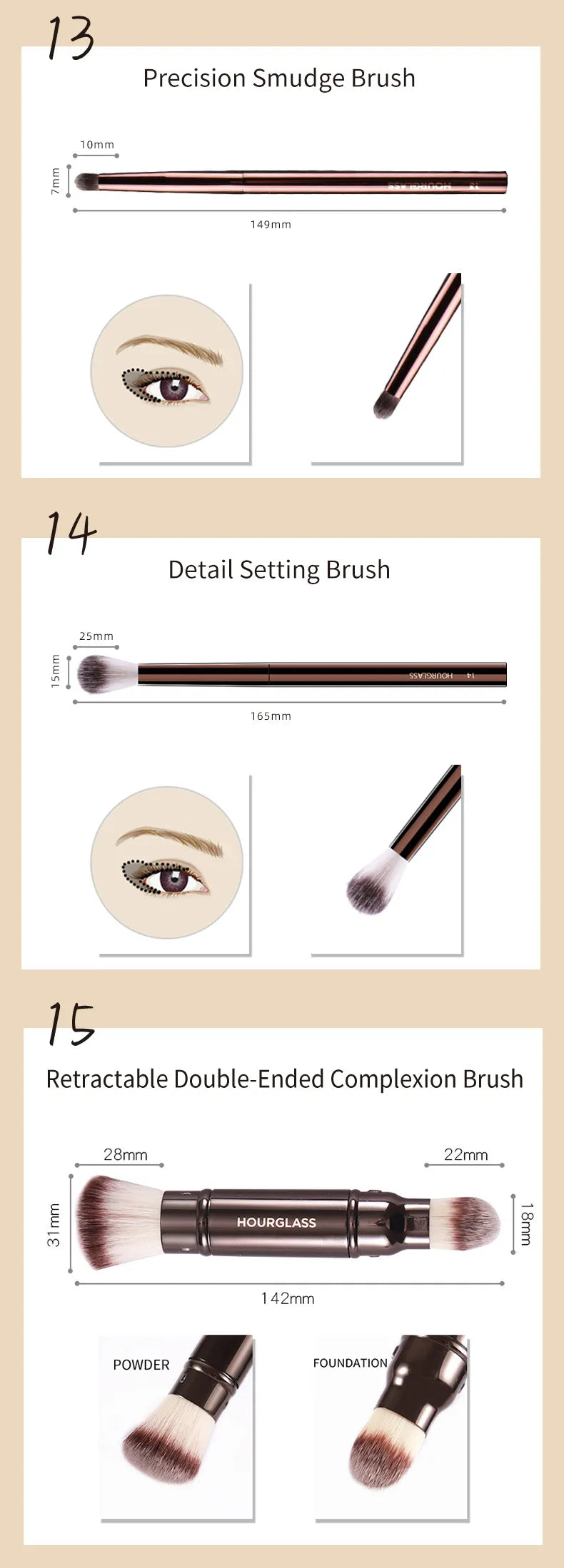 Hourglass Makeup Brush