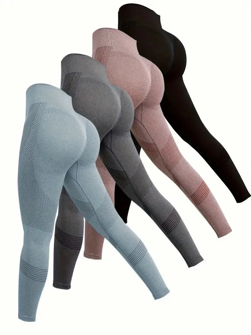 High Waisted Seamless Yoga Pants