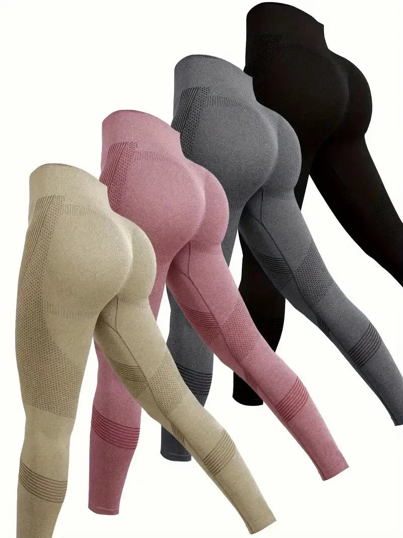 High Waisted Seamless Yoga Pants