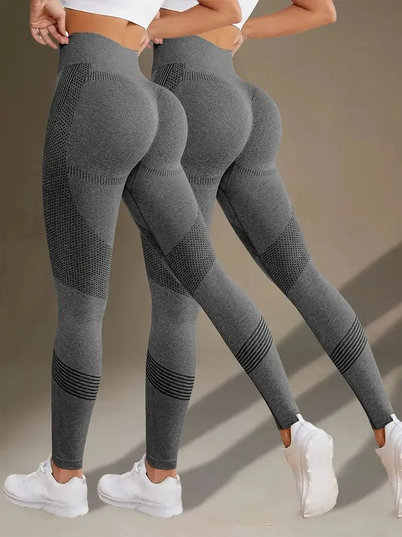 High Waisted Seamless Yoga Pants
