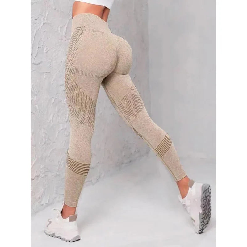High Waisted Seamless Yoga Pants