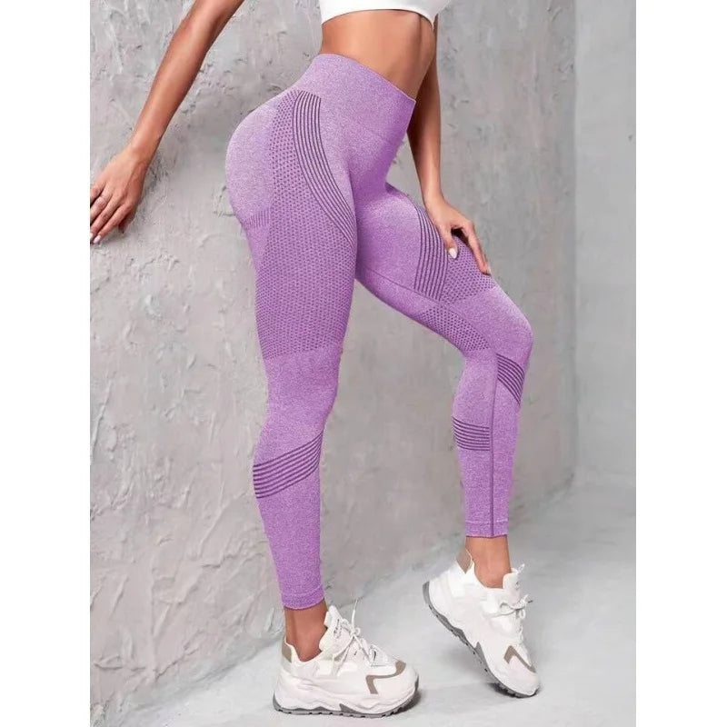 High Waisted Seamless Yoga Pants