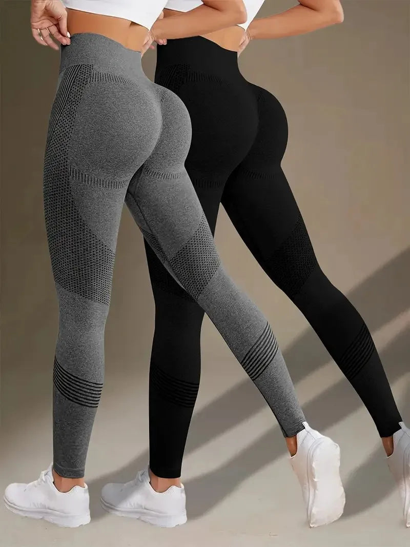 High Waisted Seamless Yoga Pants