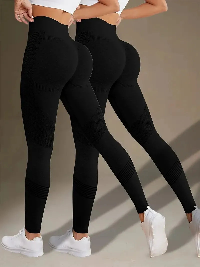 High Waisted Seamless Yoga Pants