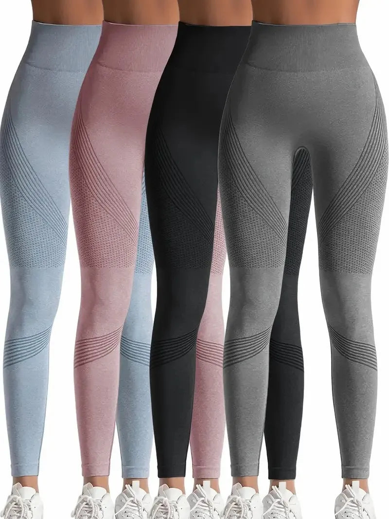 High Waisted Seamless Yoga Pants