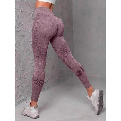 High Waisted Seamless Yoga Pants