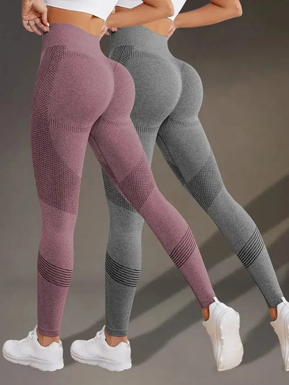High Waisted Seamless Yoga Pants