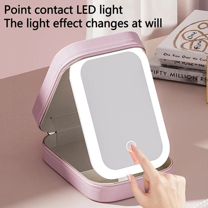 Rechargeable Portable LED Makeup Mirror