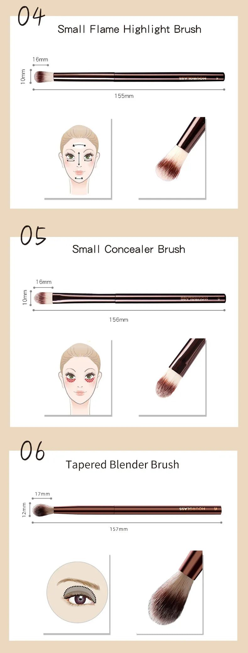 Hourglass Makeup Brush