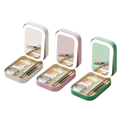 Rechargeable Portable LED Makeup Mirror
