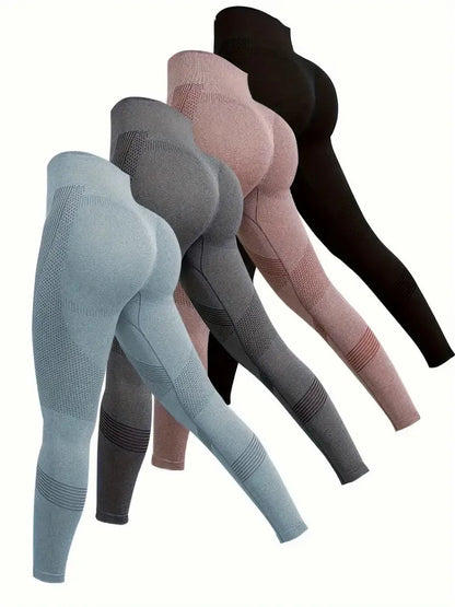 High Waisted Seamless Yoga Pants