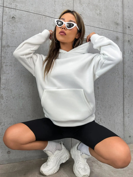 Hoody Female  - Comfortable Pullover - Every Thing Will Be Okay