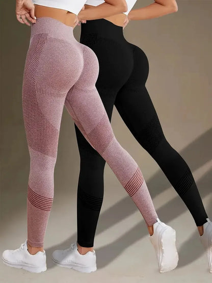 High Waisted Seamless Yoga Pants