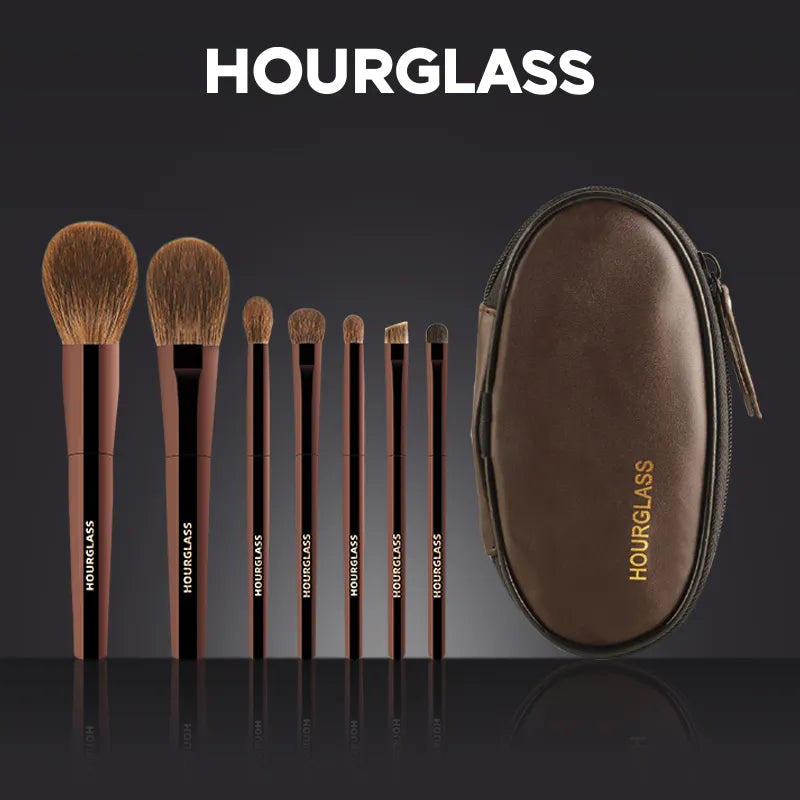 Hourglass Makeup Pinsel Reiseset, 7-teilig,