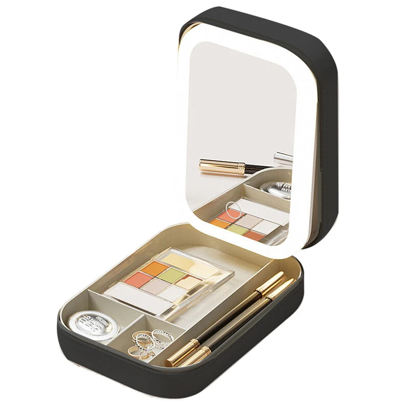Rechargeable Portable LED Makeup Mirror