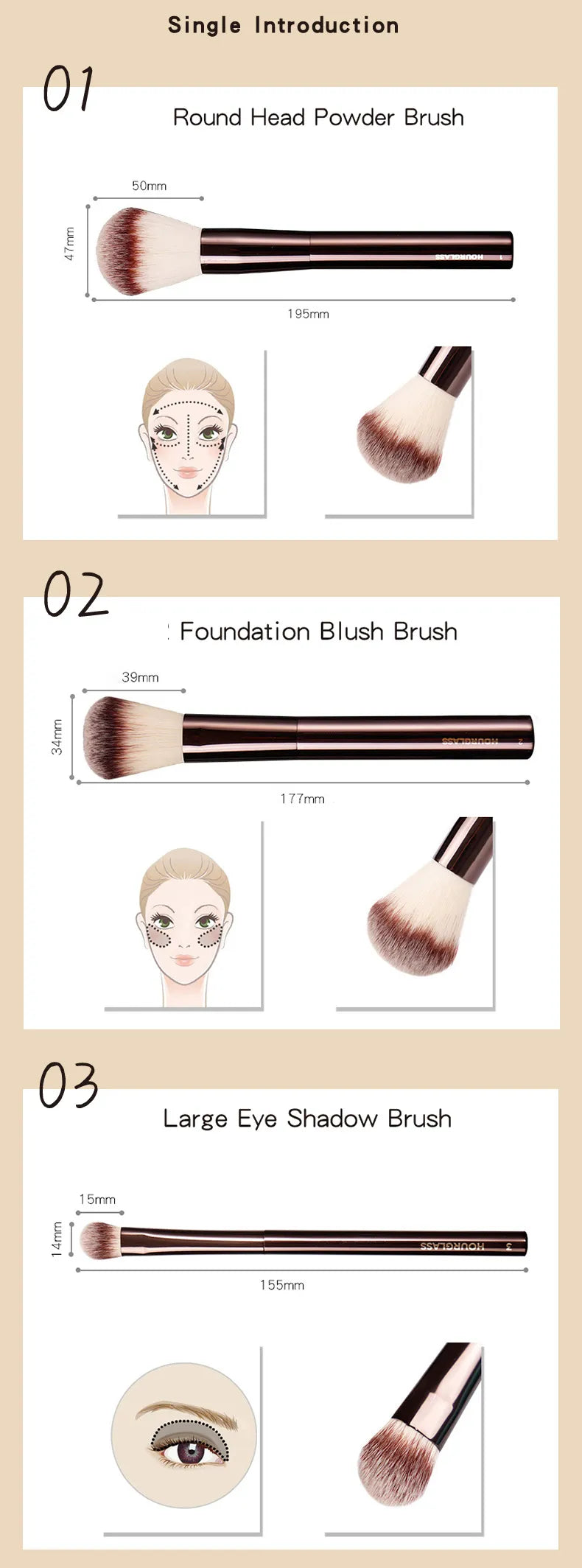 Hourglass Makeup Brush