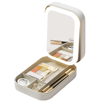 Rechargeable Portable LED Makeup Mirror