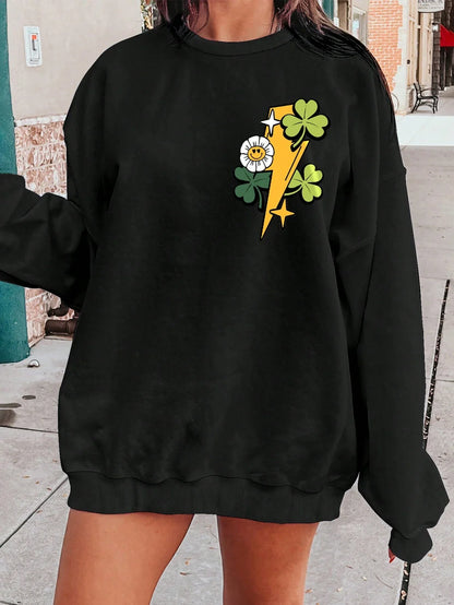 Hoody Female  - Comfortable Pullover - Happy Vibes