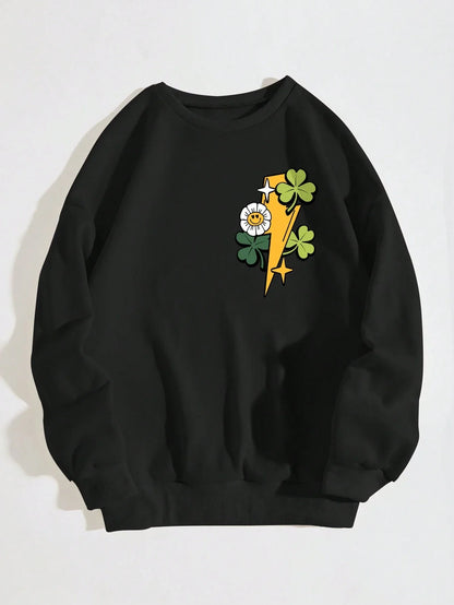 Hoody Female  - Comfortable Pullover - Happy Vibes